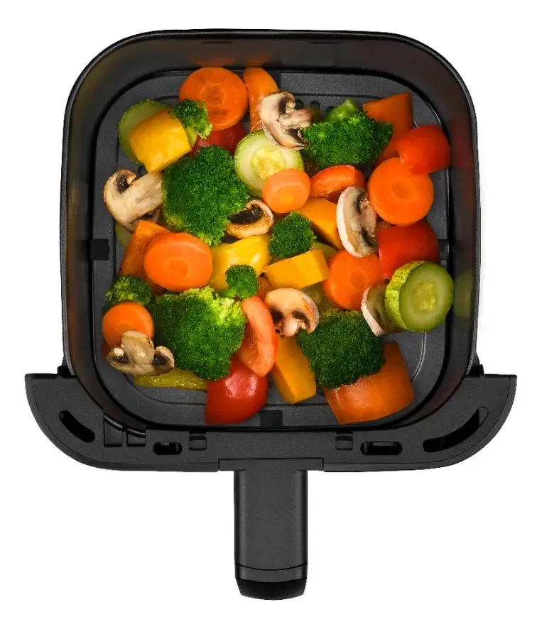 Legumes preparados na Air Fryer